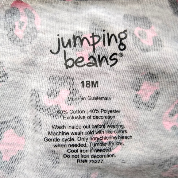 👶🏼NWT Jumping Beans Ruffled Long Sleeve Tee - Picture 4 of 4